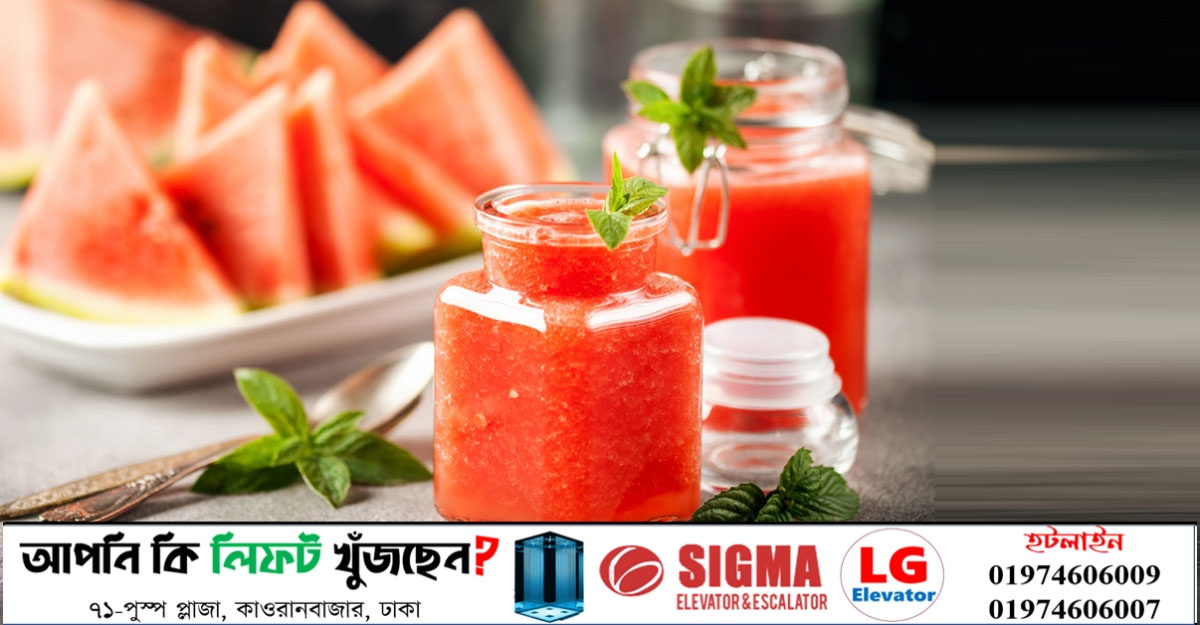 তরমুজের জেলি তৈরির রেসিপি