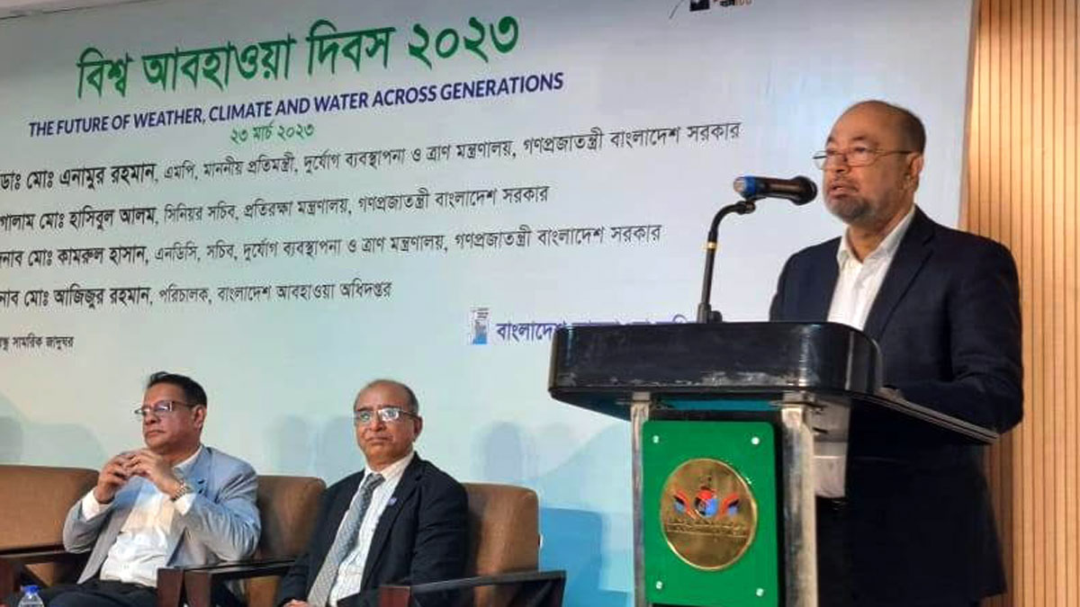 ‘বঙ্গবন্ধুর কারণে আমরা আবহাওয়ার বার্তা আগে পাই’