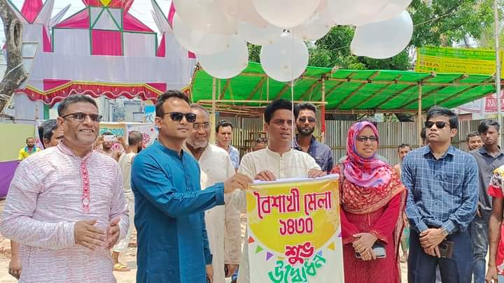গ্রাম বাংলার ঐতিহ্য ধরে রাখতে সাতক্ষীরায় ১৫ দিন ব্যাপি বৈশাখী মেলার উদ্বোধন
