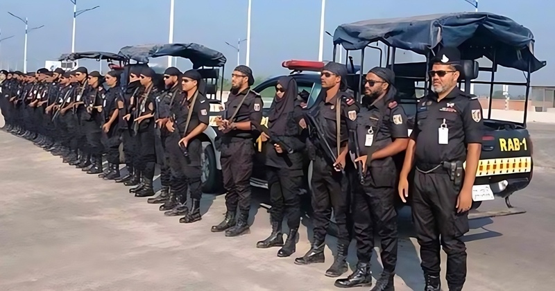 সারা দেশে র‌্যাবের ৪২৮ টহল দল মোতায়েন