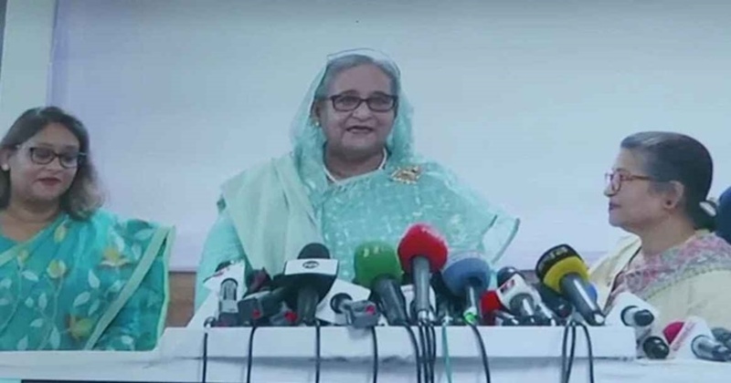 ভোট কারচুপি করা বিএনপির চরিত্র: প্রধানমন্ত্রী