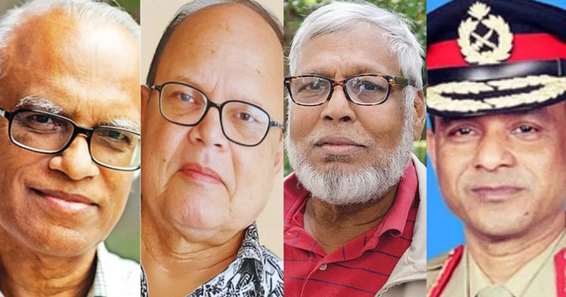 উপদেষ্টা পরিষদে যুক্ত হতে যাওয়া চারজনের পরিচয়!