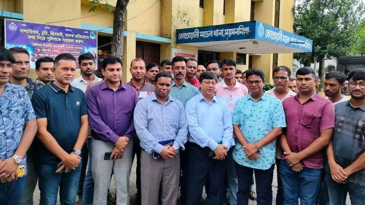 ময়মনসিংহে থানা পুলিশের কার্যক্রম শুরু, জনমনে স্বস্তি