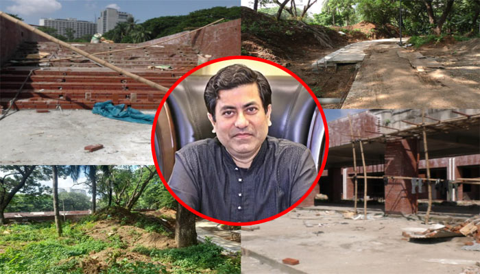 তাপসের কারসাজিতে পরিত্যক্ত ওসমানী উদ্যান!