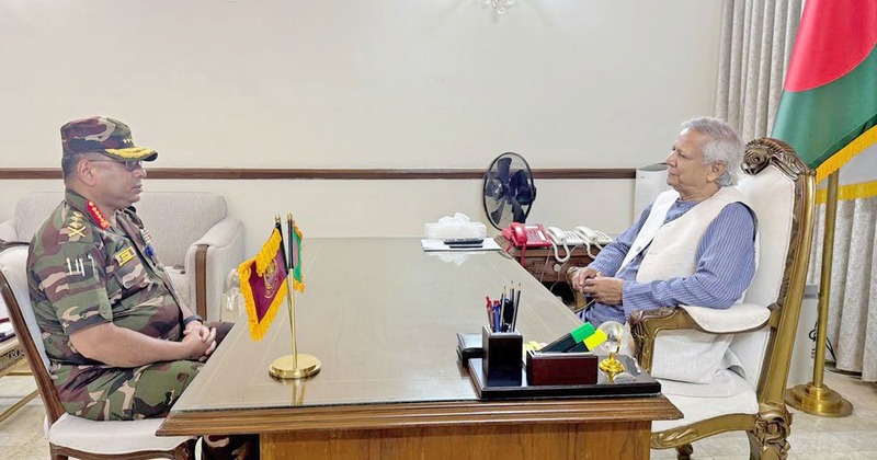 প্রধান উপদেষ্টার সঙ্গে সেনাপ্রধানের সাক্ষাৎ