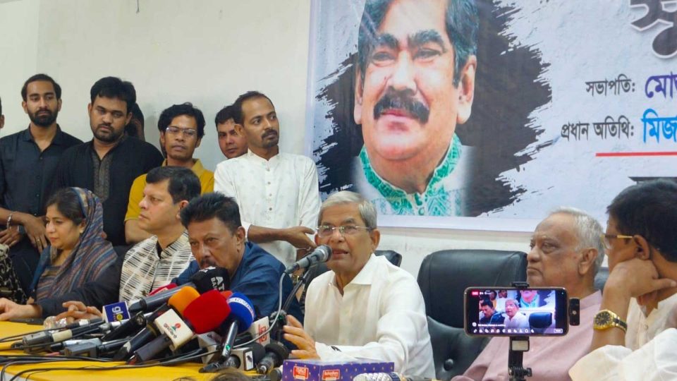 রোডম্যাপকে স্বাগত জানাল বিএনপি, যারা নির্বাচনে বাধা দেবে তারা নিশ্চিহ্ন হয়ে যাবে: মির্জা ফখরুল