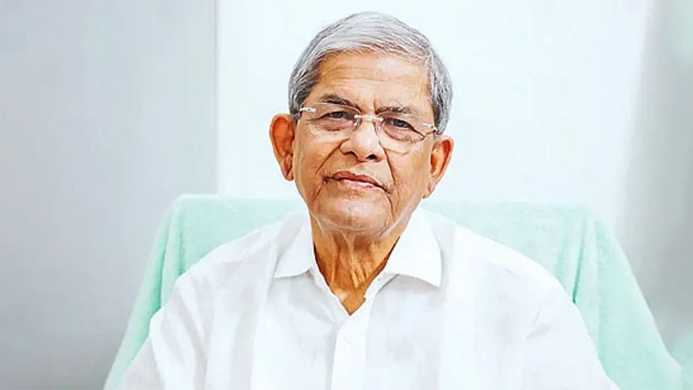 বিএনপি মহাসচিব মির্জা ফখরুল হাসপাতালে ভর্তি
