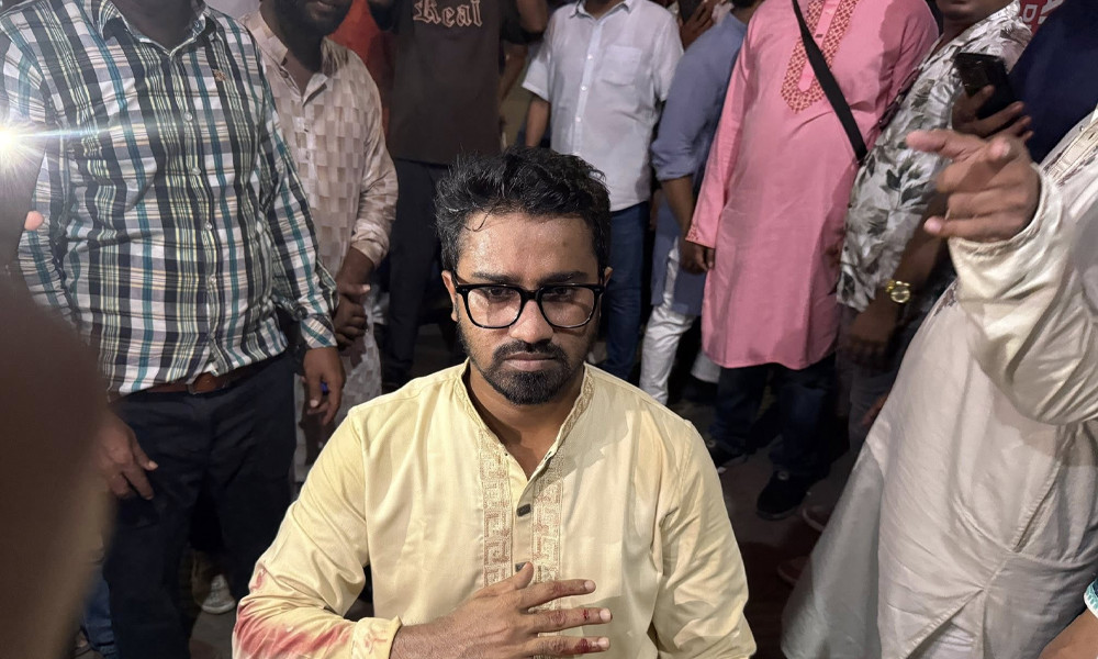 জাপা ও আ. লীগের হামলায় আহত রাশেদ খান , নেওয়া হলো হাসপাতালে