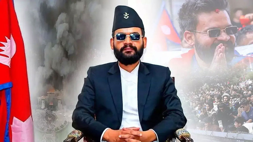 <h5>জেন–জির বিক্ষোভ</h5> <h3>নেপালের জেন-জির পছন্দের নেতা ‘বালেন শাহ’</h3>