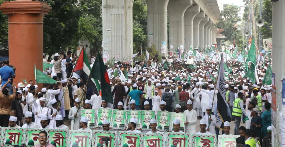 ঈদে মিলাদুন্নবী (দ.) উপলক্ষে রাজধানীতে জশনে জুলুস শোভাযাত্রা