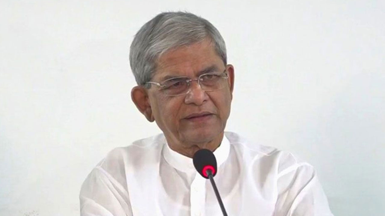 <h5>মির্জা ফখরুল</h5> <h3>নির্বাচন বিলম্বের চেষ্টায় কিছু রাজনৈতিক দল</h3>