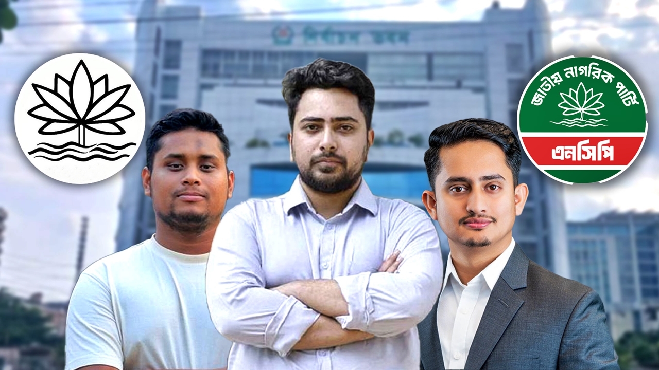 <h5>এনসিপি</h5> <h3>শাপলা প্রতীক না মেলায় এনসিপি রাজপথে আন্দোলনের প্রস্তুতি</h3>