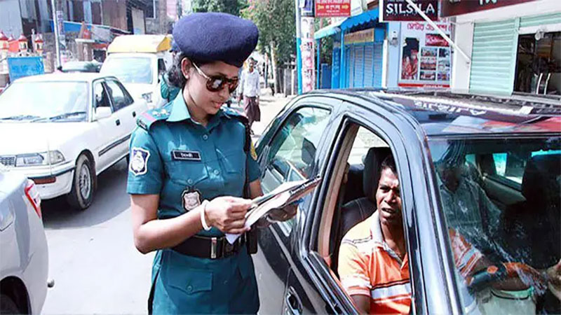 দুইদিনে রাজধানীতে ২৫০৯ ট্রাফিক মামলা, চলবে অভিযান