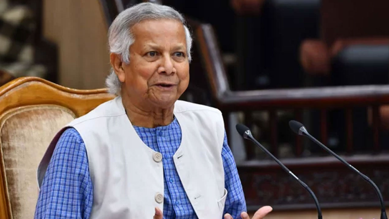<h5>অধ্যাপক মুহাম্মদ ইউনূস</h5> <h3>নির্বাচন বানচালে বড় শক্তির তৎপরতা আশঙ্কা: প্রধান উপদেষ্টা</h3>