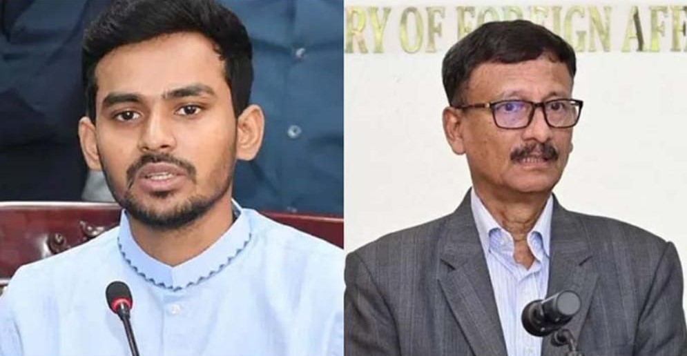 <h5>আসিফ মাহমুদের ফেসবুক পোস্ট</h5> <h3>ভারতের সঙ্গে ১০ চুক্তি বাতিলের দাবি আসিফের, পররাষ্ট্র উপদেষ্টার নীরবতা</h3>