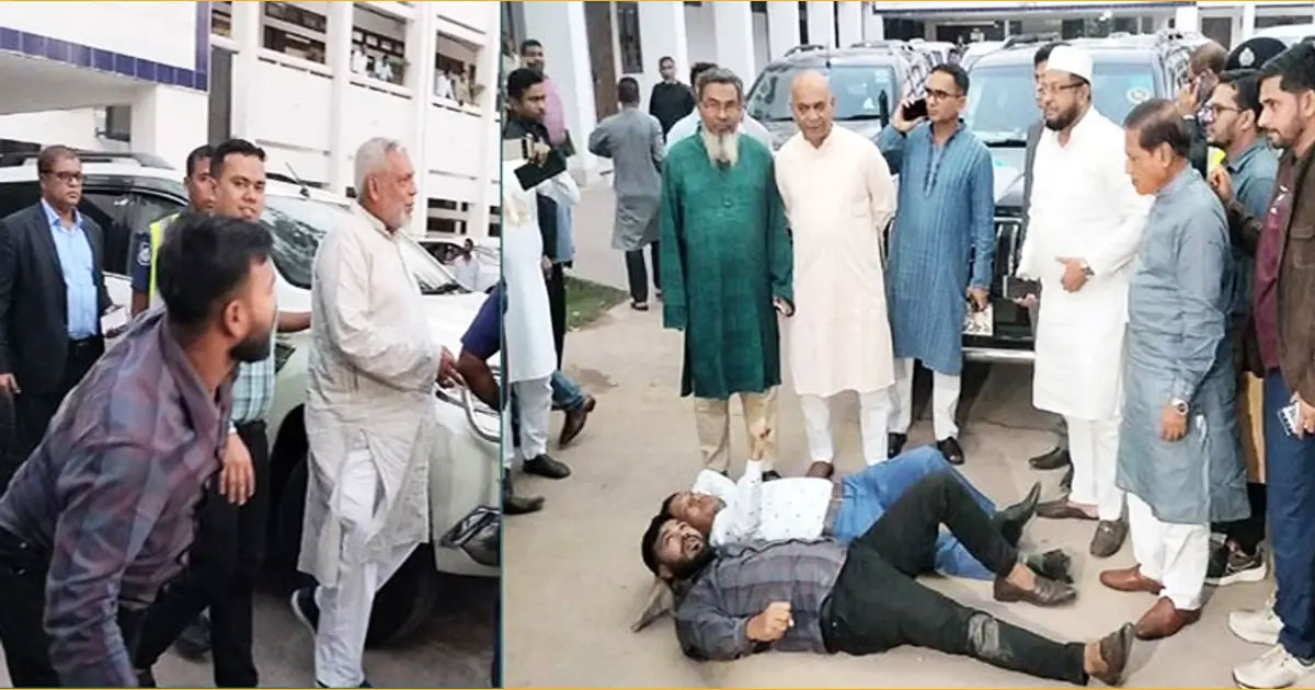 ভোলায় তিন উপদেষ্টাকে অবরুদ্ধ করলেন স্থানীয়রা