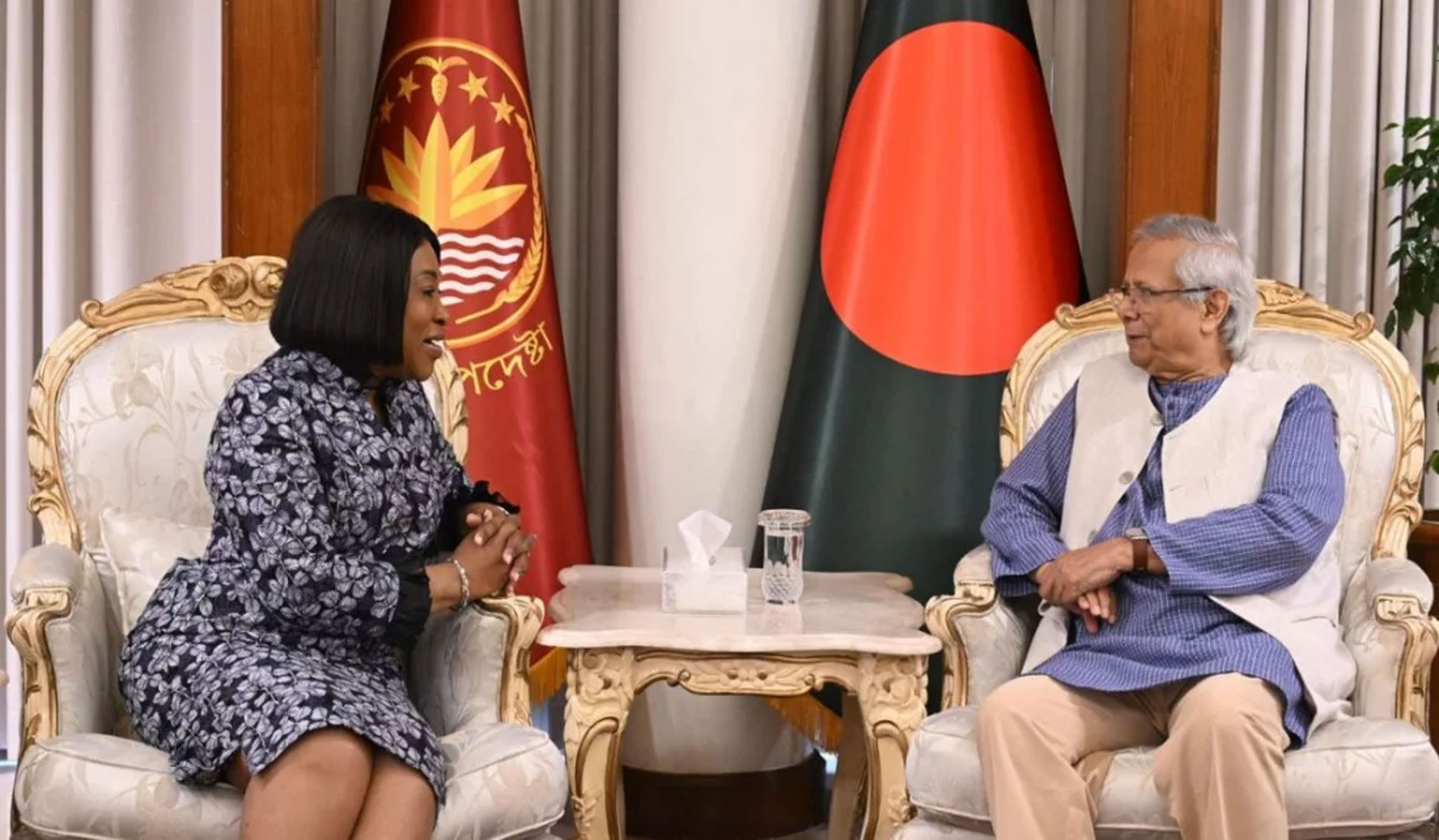 সুষ্ঠু নির্বাচন আয়োজনে কমনওয়েলথের সহায়তা কামনা প্রধান উপদেষ্টার