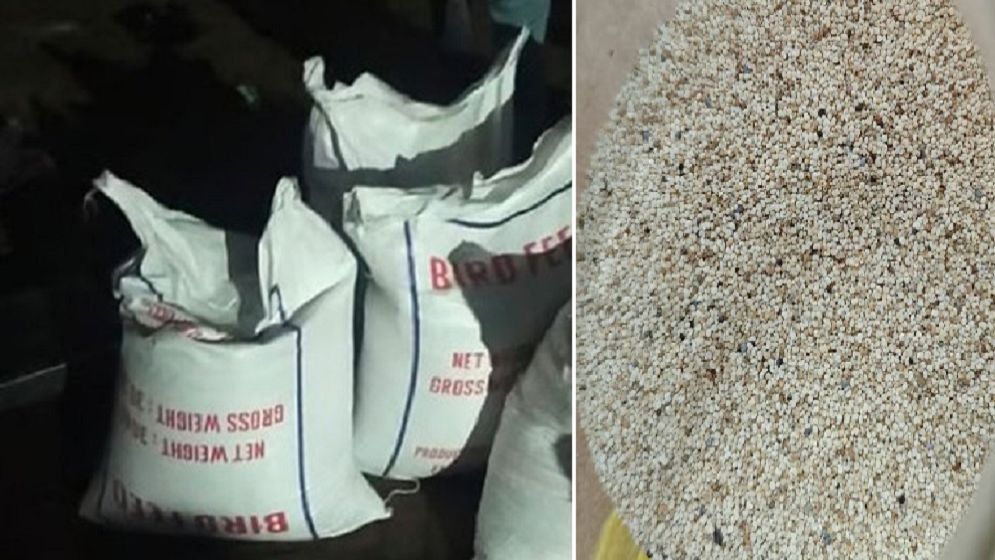 ‘পাখির খাদ্য’ দেখিয়ে পাকিস্তান থেকে আনা হলো নিষিদ্ধ পপি বীজ
