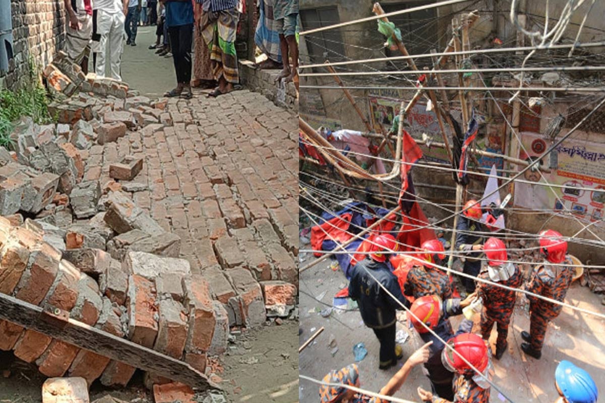 ভূমিকম্পে নিহত ৭, তিন জেলায় আহত দুই শতাধিক