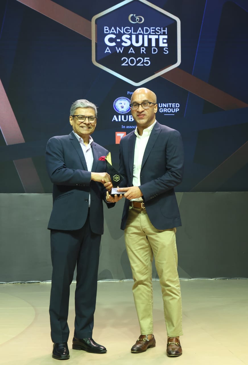 বাংলাদেশ সি-সুইট অ্যাওয়ার্ডসের ‘সিইও অব দ্য ইয়ার ২০২৫’ সিটি ব্যাংকের মাসরুর আরেফিন