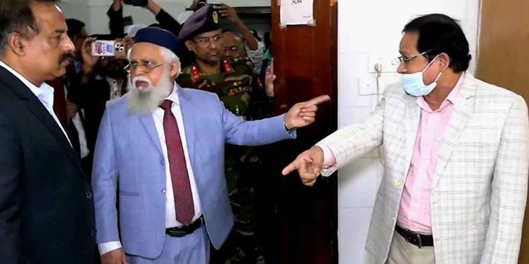 ডিজির সঙ্গে তর্কে জড়ানো সেই চিকিৎসক আগের পদে ফেরত