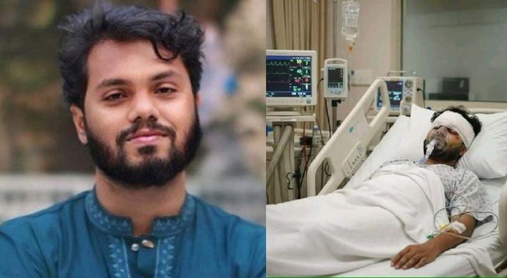 উন্নত চিকিৎসার জন্য ওসমান হাদিকে আজ সিঙ্গাপুরে নেওয়া হচ্ছে