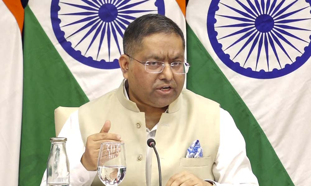 নয়াদিল্লিতে বাংলাদেশ হাইকমিশনের সামনে বিক্ষোভ নিয়ে জয়সওয়ালের বক্তব্য