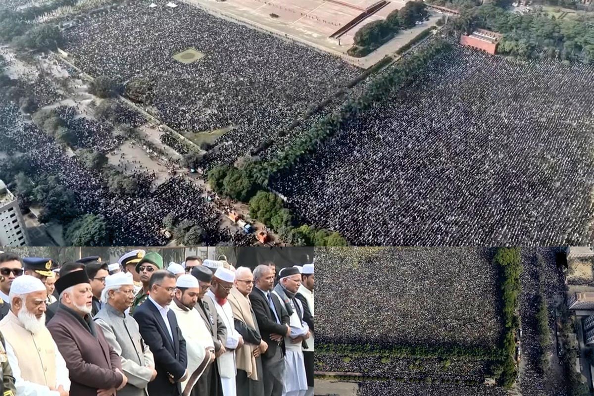লাখো মানুষের অংশগ্রহণে খালেদা জিয়ার জানাজা সম্পন্ন