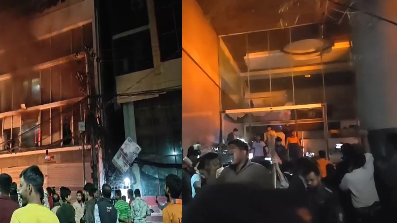 প্রথম আলো ও ডেইলি স্টার কার্যালয়ে হামলা, ভাঙচুর ও অগ্নিসংযোগ