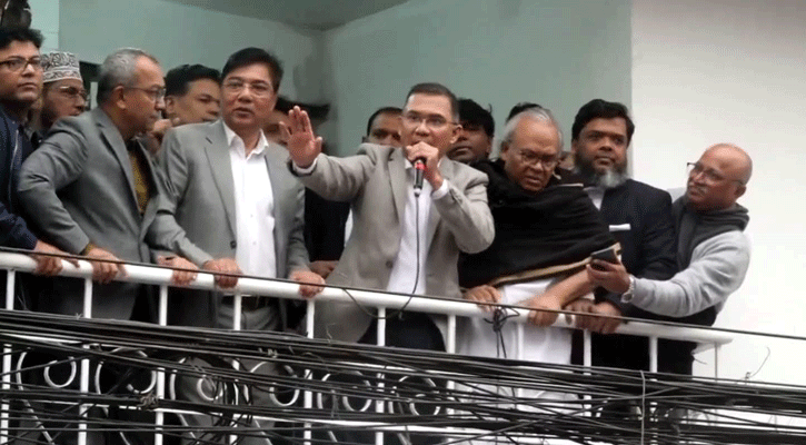 দেড়যুগ পর নয়াপল্টনে তারেক রহমান, শৃঙ্খলার আহ্বান