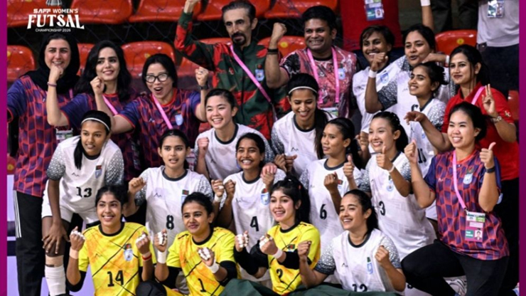 মালদ্বীপকে ১৪ গোলে উড়িয়ে চ্যাম্পিয়ন বাংলাদেশ