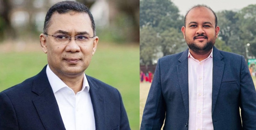 গাড়ি থামিয়ে হামিমকে ডেকে কী কথা বললেন তারেক রহমান
