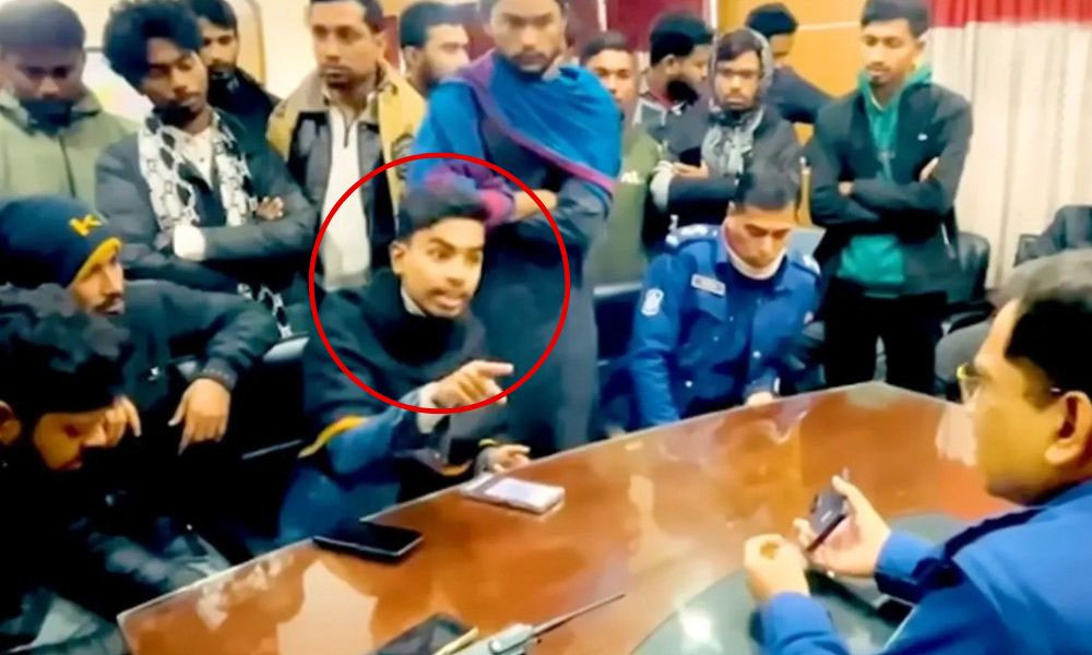 ওসিকে হুমকির ঘটনায় বৈষম্যবিরোধী ছাত্র আন্দোলনের নেতা গ্রেপ্তার