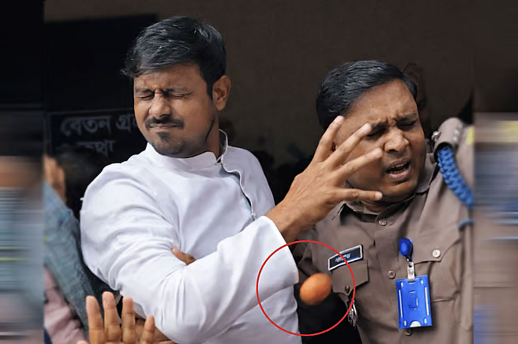 পিঠা উৎসবে নাসীরুদ্দীন পাটওয়ারীর ওপর ডিম নিক্ষেপ, বিএনপির বিরুদ্ধে অভিযোগ