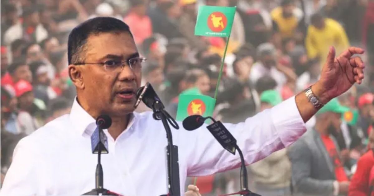 নির্বাচনী প্রচারণা শুরু করতে আজ রাতে সিলেটে তারেক রহমান