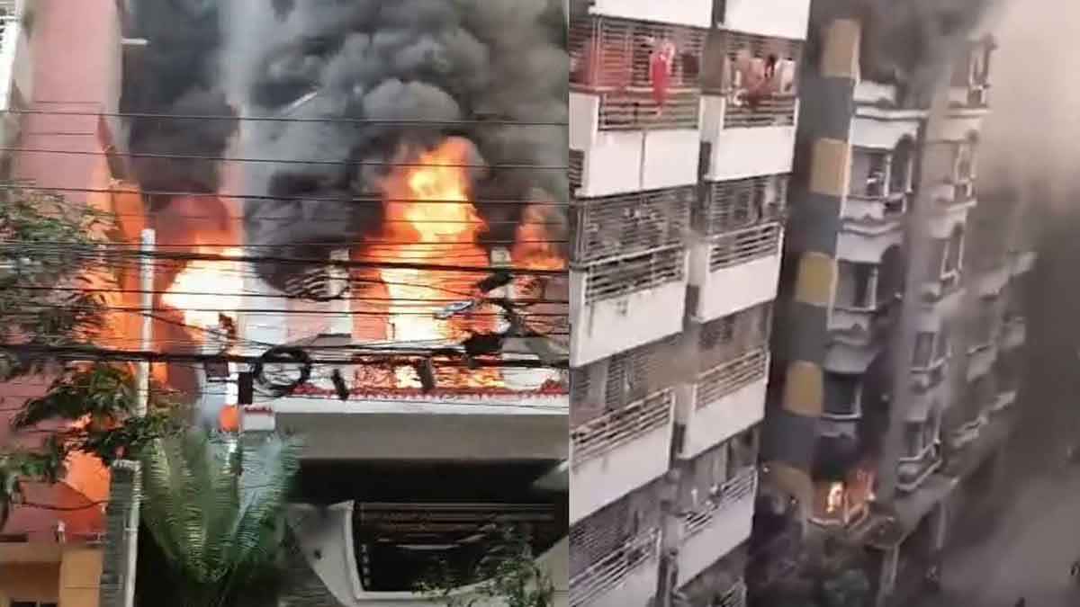 উত্তরায় আবাসিক ভবনে আগুন : মৃত্যু বেড়ে ৬
