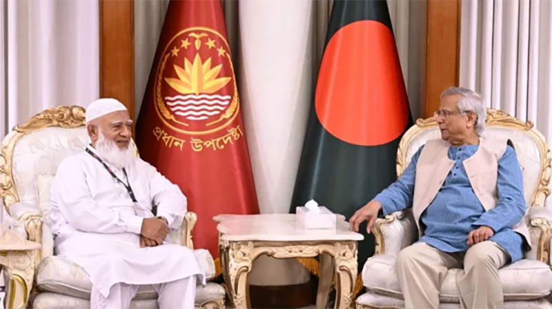 জামায়াত আমিরকে প্রধান উপদেষ্টার বার্তা