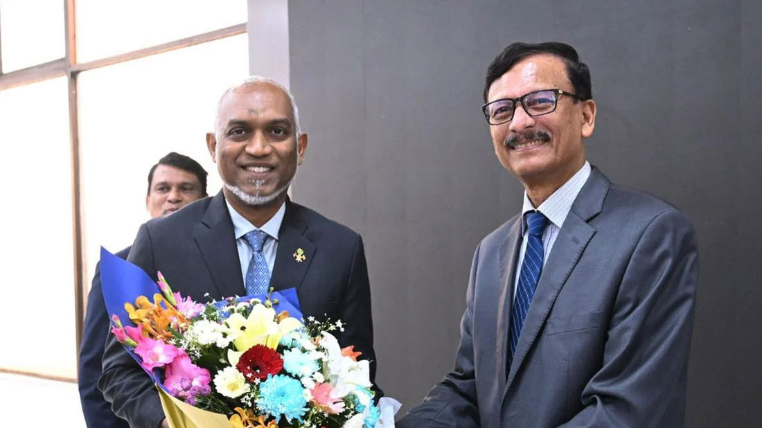 শপথগ্রহণ অনুষ্ঠানে যোগ দিতে ঢাকায় মালদ্বীপের প্রেসিডেন্ট