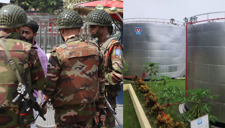 প্রধান ডিপোগুলোর নিরাপত্তায় সেনা মোতায়েনের নির্দেশ