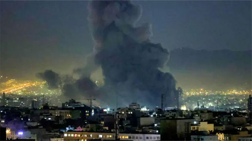 ইরানে নতুন করে ইসরাইলের হামলা