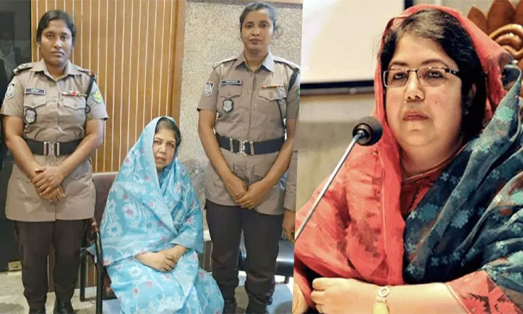 রিমান্ড ও জামিন আবেদন নাকচ, কারাগারে পাঠানো হলো শিরীন শারমিন চৌধুরীকে