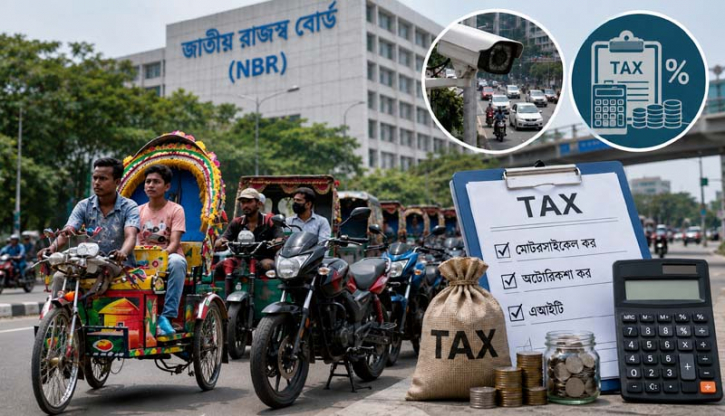 মোটরসাইকেল ও বিলাসবহুল গাড়িতে নতুন করের চিন্তা এনবিআরের