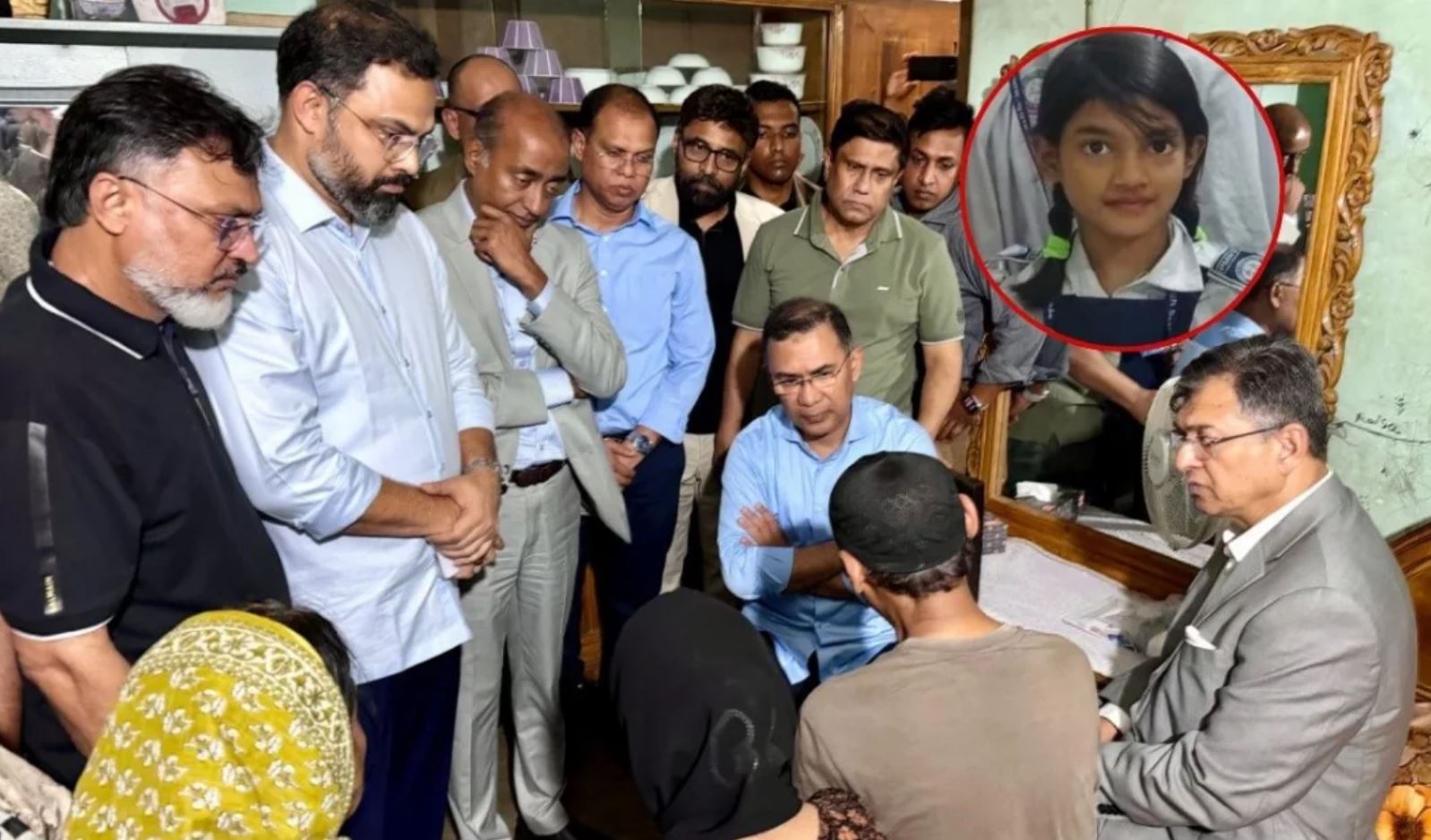 মিরপুরে নিহত শিশু রামিসার বাসায় প্রধানমন্ত্রী, পরিবারের পাশে থাকার আশ্বাস
