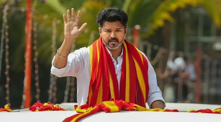 তামিলনাড়ুতে ‘থালাপতি’ ঝড়: প্রথম নির্বাচনে বাজিমাতের পথে অভিনেতা বিজয়