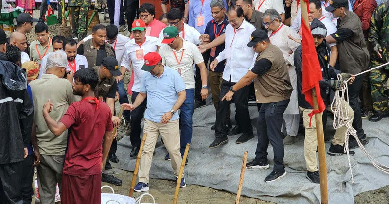 ত্রিশালে বাবার খনন করা খাল পুনঃখননের উদ্বোধন করলেন প্রধানমন্ত্রী
