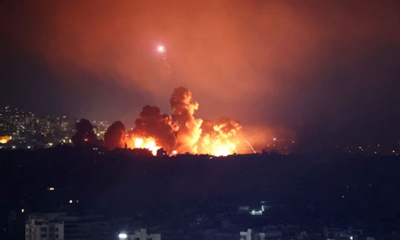 ইসরায়েলের সামরিক স্থাপনায় শক্তিশালী বিস্ফোরণ