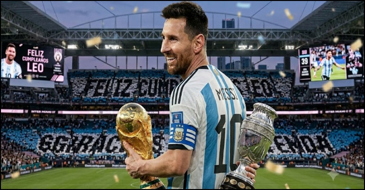<h5>শুভ জন্মদিন লিও</h5> <h3>৩৯ বছরেও অদম্য মেসি: ফুটবলের এক জীবন্ত কিংবদন্তি</h3>