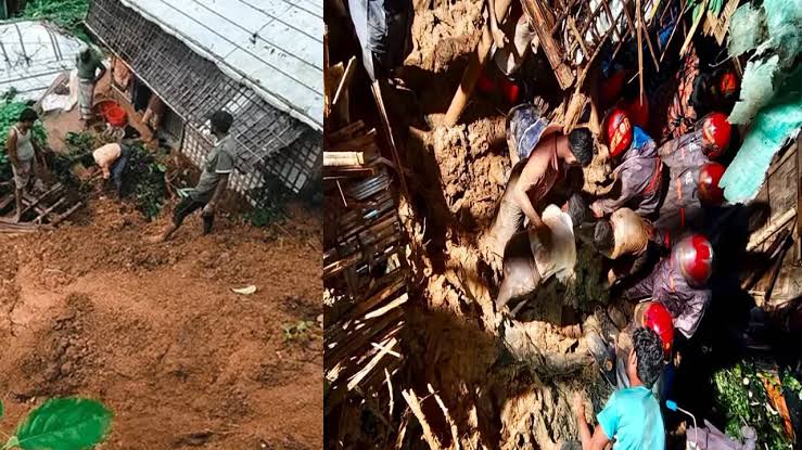 ভারী বর্ষণ ও পাহাড়ধসে বিপর্যস্ত চট্টগ্রাম-কক্সবাজার, দুই দিনে নিহত ১১