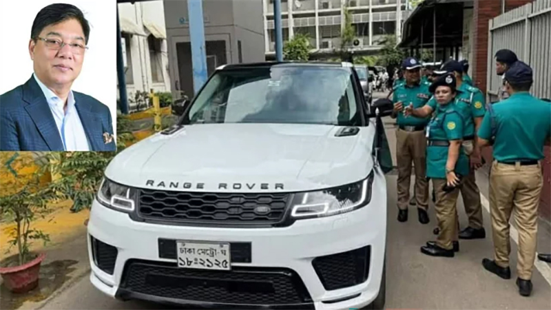উল্টোপথে বিমানমন্ত্রীর গাড়ি, ট্রাফিকের মামলা
