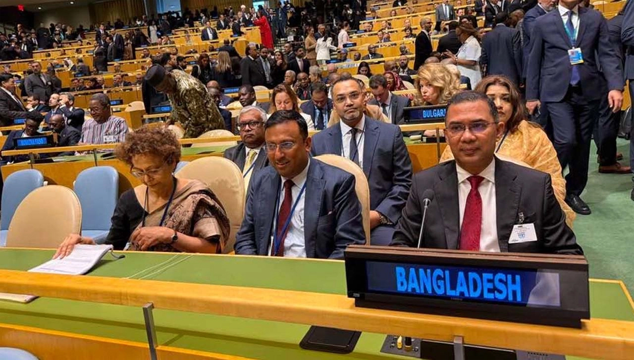জাতিসংঘের ৮১তম অধিবেশনের সাধারণ বিতর্কে যোগ দিলেন প্রধানমন্ত্রী তারেক রহমান
